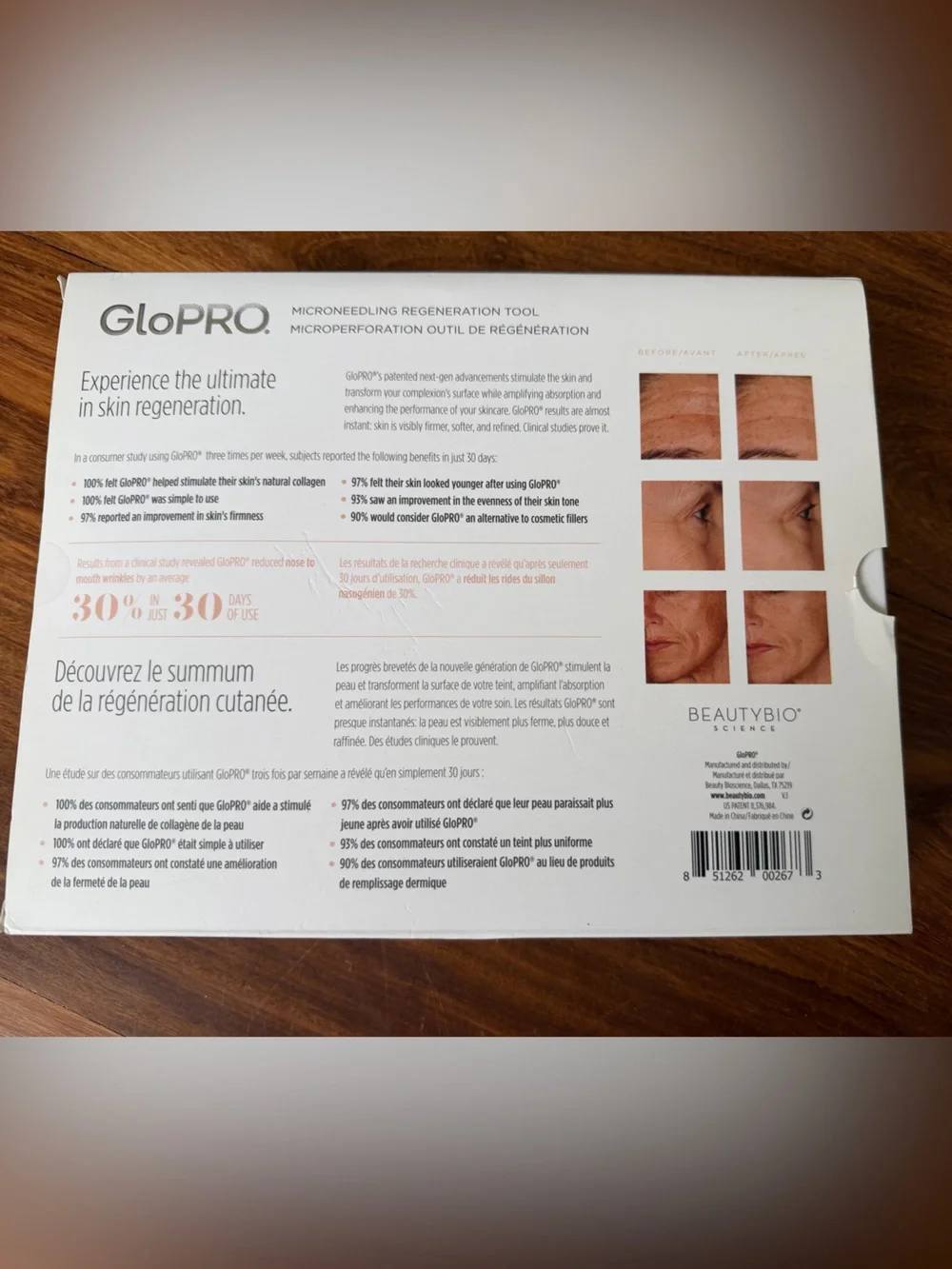 GoPro Microneedling Regeneration Tool NEW Skin Renewal Facial Face Glow